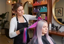 نمایش توضیحات خدمات و دوره آموزشی رنگ و دکلره